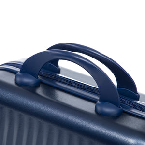 14'/20' 2-Piece ABS Spinner Wheel Luggage Set with Combination Lock