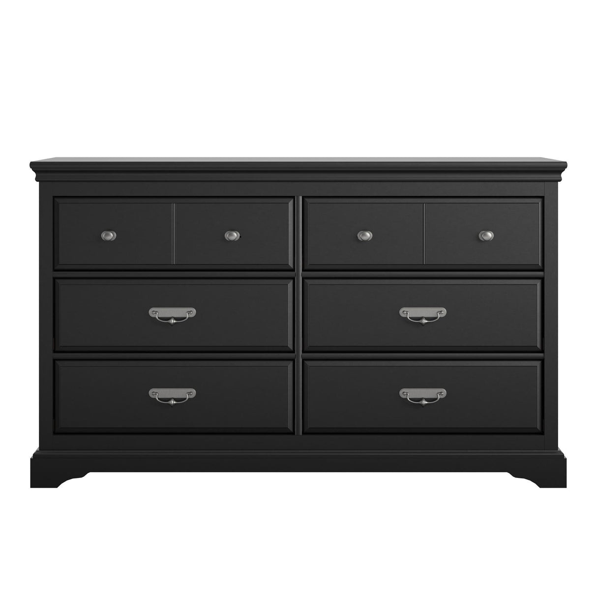Bristol - 6 Drawer Dresser - Black