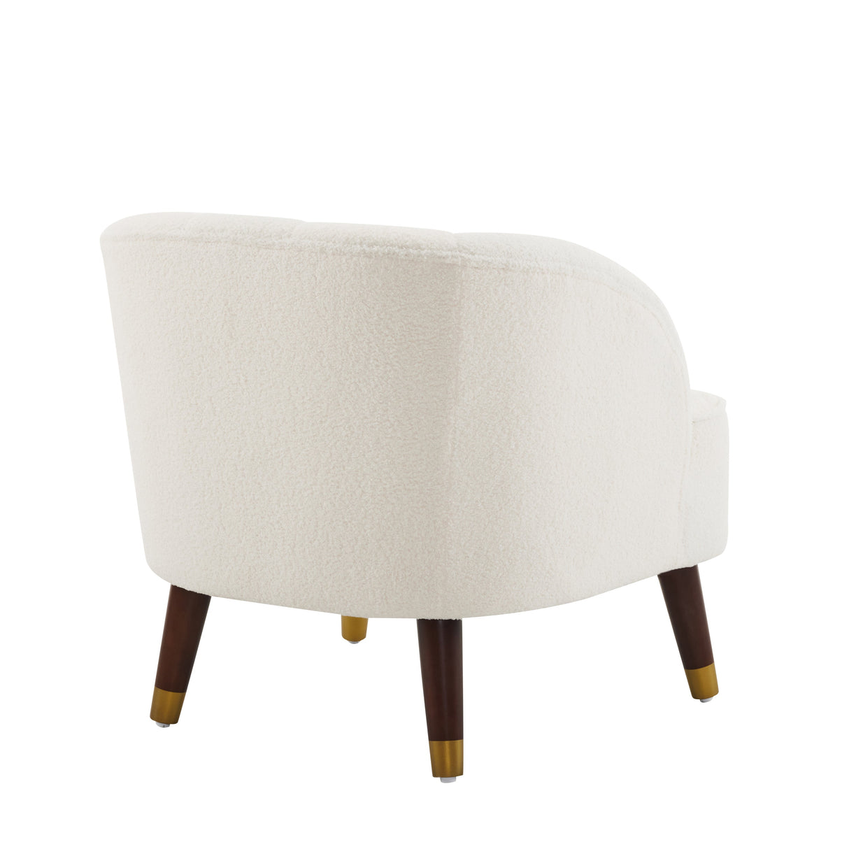 Upholstered Barrel Accent Chair