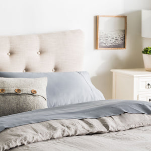 Brookside 600TC Cotton Rich Full Sheet Set in Slate