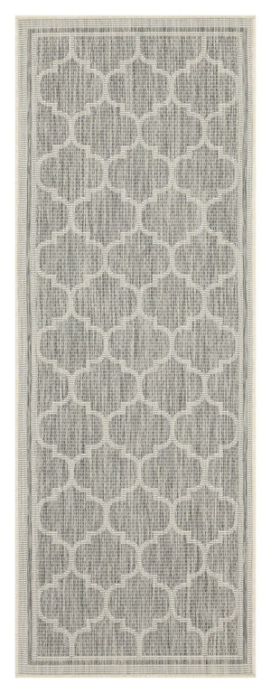 Sunshine - 5'3" X 7'3" Indoor & Outdoor Area Rug - Silver