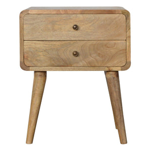 Curved Nightstand