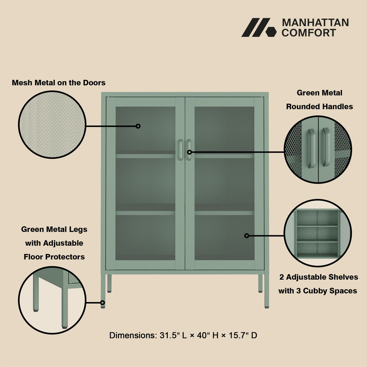 Amelia - Accent Cabinet