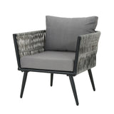 Oceanus Chat Set Chair - Gray