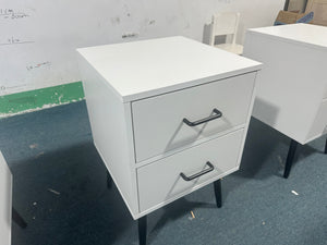 Modern 2-Drawer Nightstand