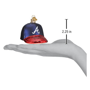 Braves Baseball Cap Ornament
