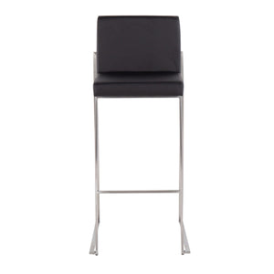 Fuji - Contemporary And Modern Elegance High Back Barstool