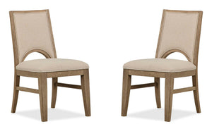 Tristan - Upholstered Side Chair (Set of 2) - Swiss Coffee