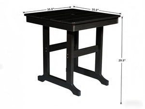 HDPE Outdoor Patio Dining Set