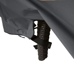 Shield Outdoor Slope Chaise Lounge Cover Dark Gray