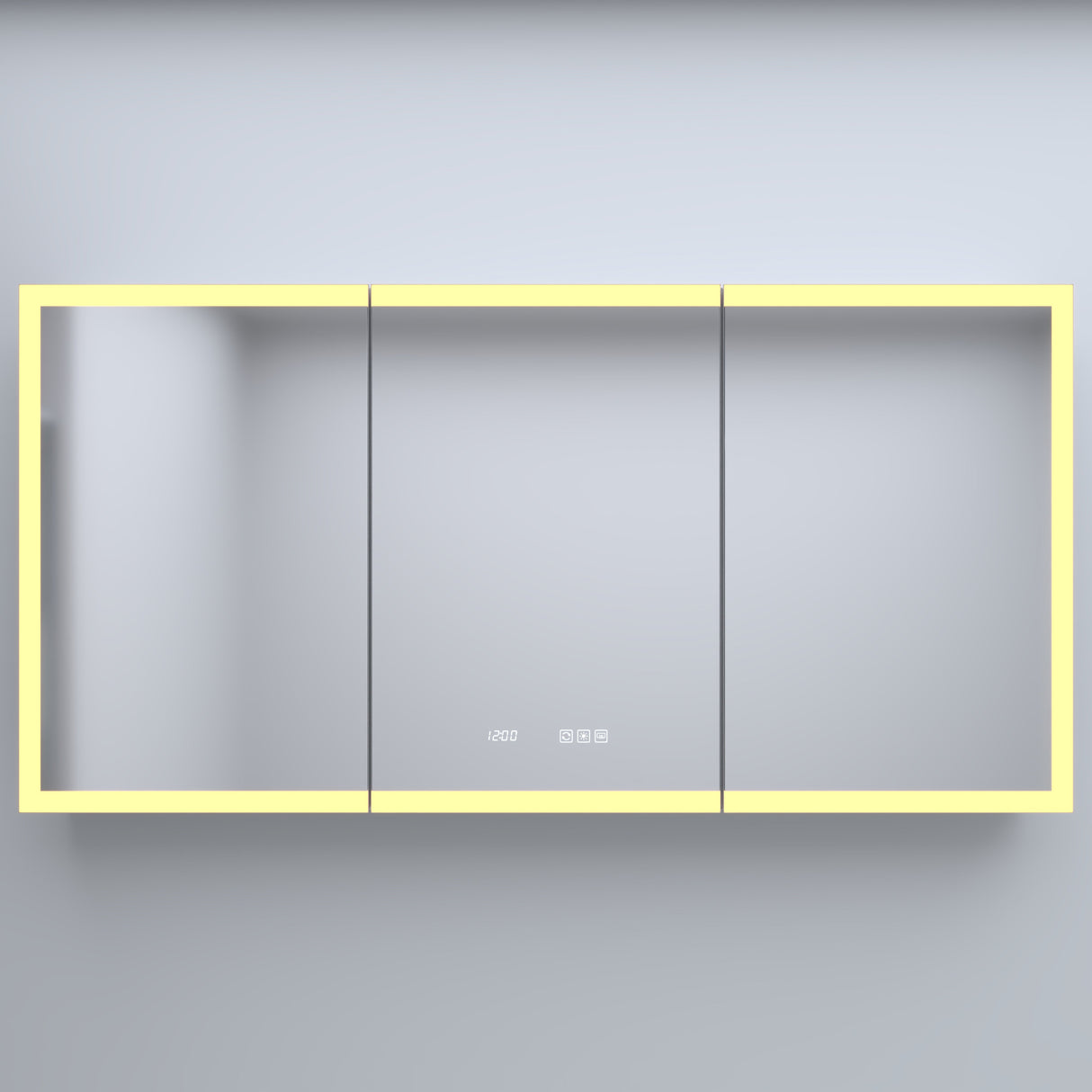 60 in. W x 30 in. H Rectangular Bathroom Mirror