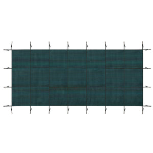 Swimming Pool Safety Cover, Fits 25x45ft Rectangular Inground Pools