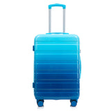 3-Piece PC Spinner Wheel Luggage Set with Gradient Color