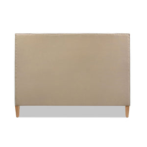 Haley - Upholstered Cane Back Platform Bed