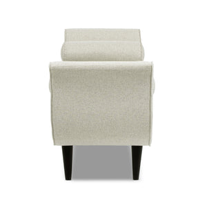 Alma Tufted Flared Arm Entryway Bench