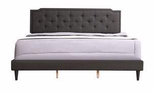 Button Tufted Bed Charming For Cozy Spaces