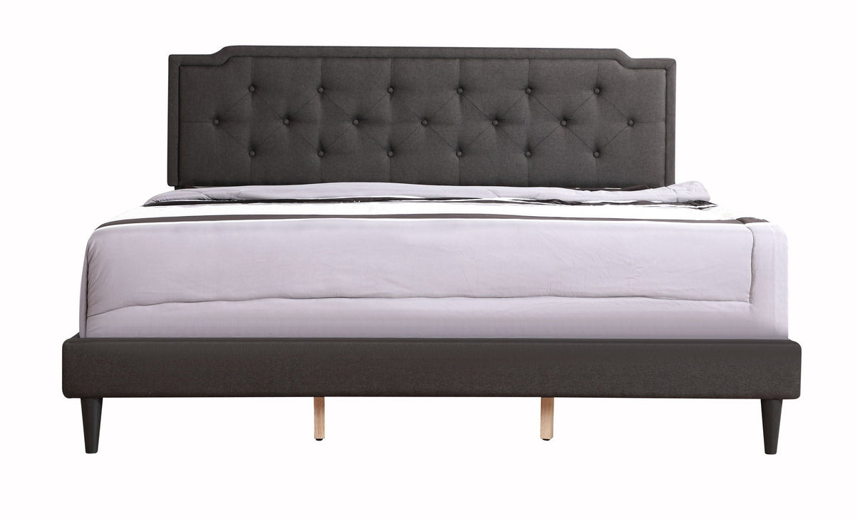 Button Tufted Bed Charming For Cozy Spaces