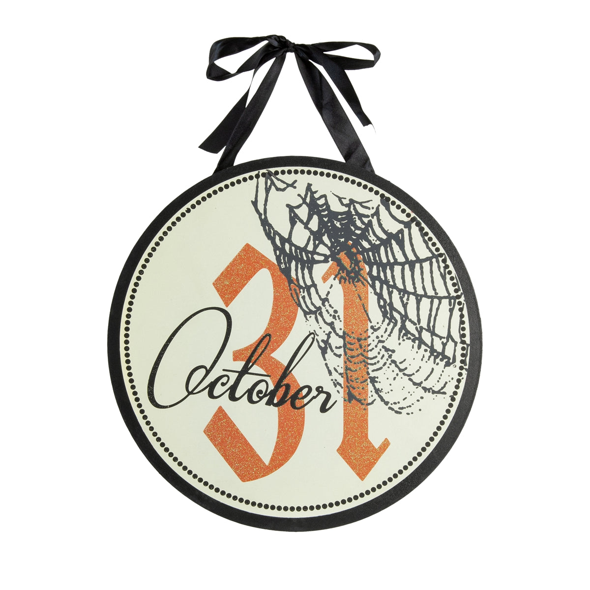 Set of 2, 12x12" Halloween Circle Sign