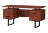 Computer Desk For Home Office, Laptop, Left, Right Set-Up, Storage Drawers, Contemporary & Modern