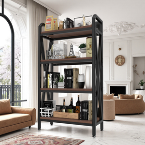 56.30'' Bakers Rack with 4-Level Storage Shelves