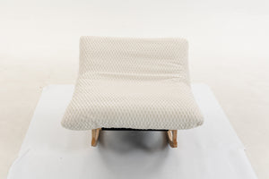 Bean Bag Rocking Chair with Solid Wood Frame
