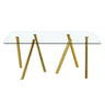 Dining Table With Transparent Surface