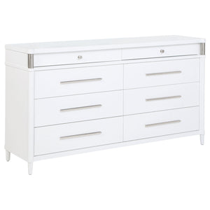 Gracemont 5-piece California King Bedroom Set White