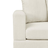 The Haven Six-Piece Modular Corduroy Sectional