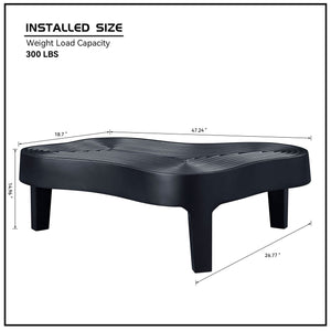 47.24" Fiberglass Cloud Coffee Table