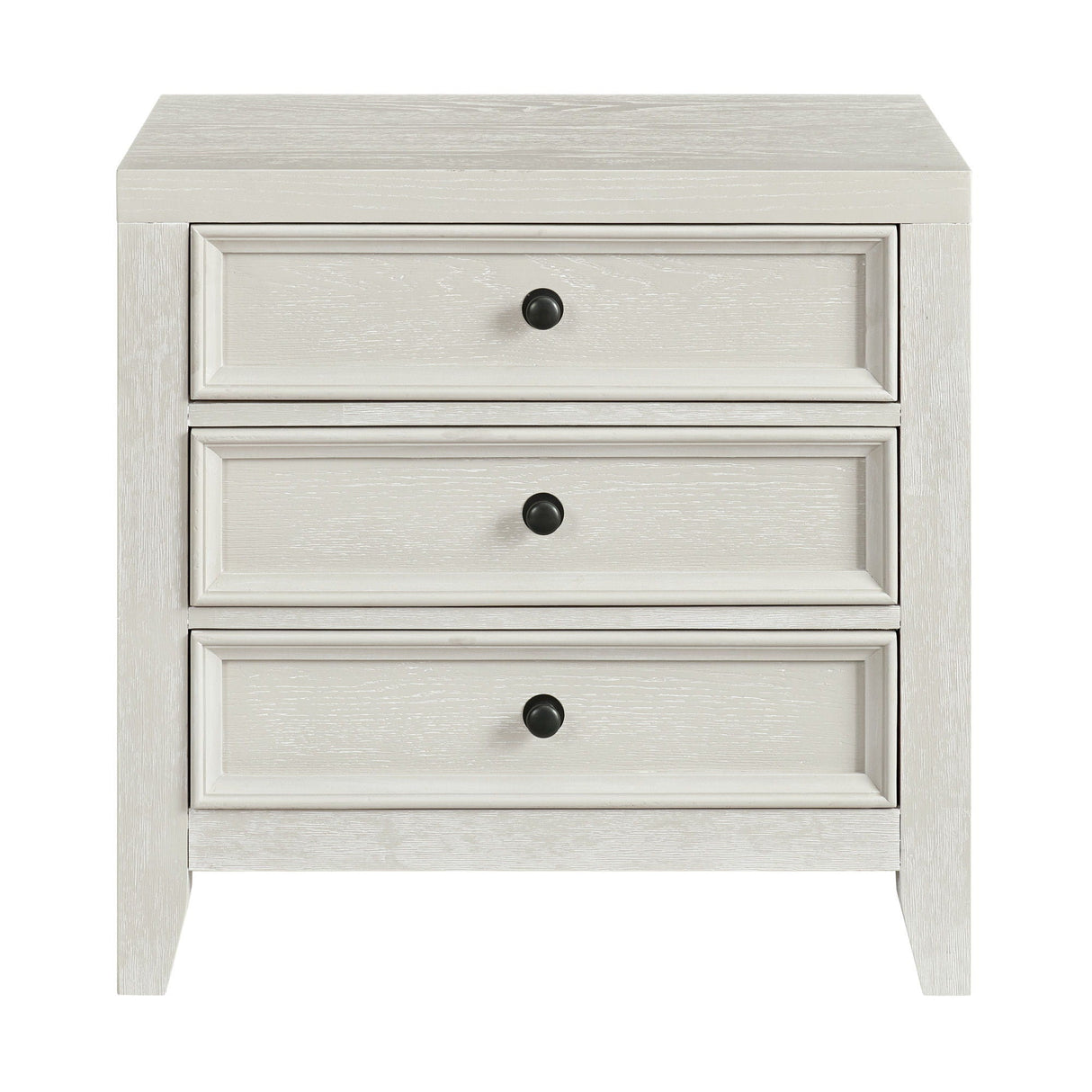 3 Drawer Nightstand With USB Charging Port