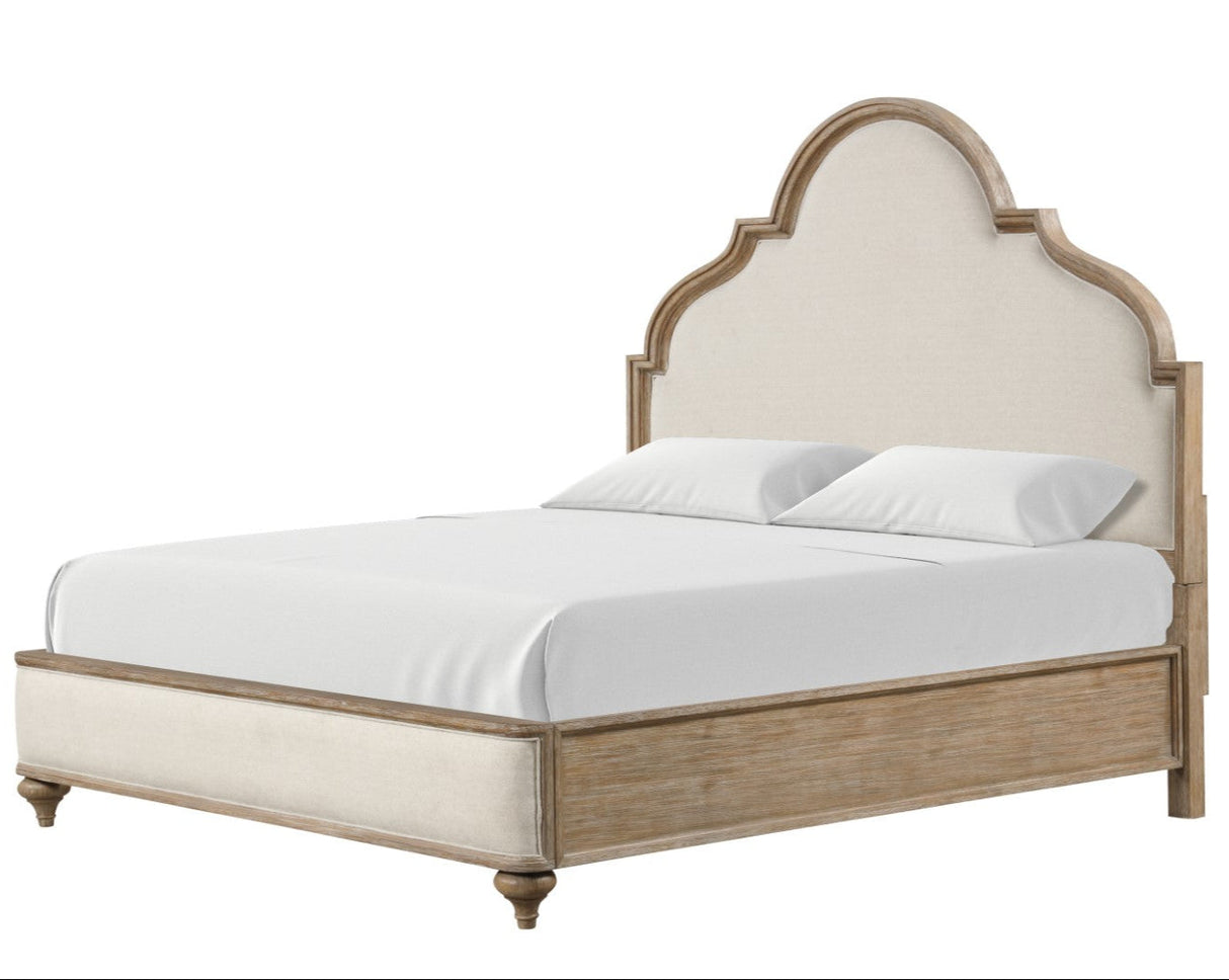 Classic Rustic Oak Bed