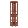 Corner Curio Cabinet With 5 Shelves And Lighting System (E26 Light Bulb Not Included)