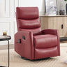 Heat Massage Manual Recliner Chair with Rocker and Swivel