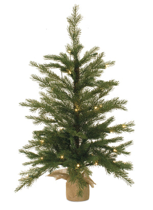 LED-Pine-Tree-with-Burlap-Bag-Base-3'H-Christmas-Decor