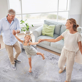 Naar Washable Area Rugs, Low-Pile, Non-Slip, Non-Shedding, Foldable, Kid & Pet Friendly