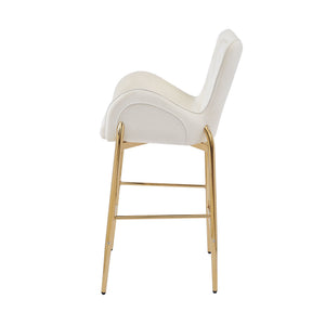 Fabric Counter Height Bar Stools (Set of 2)