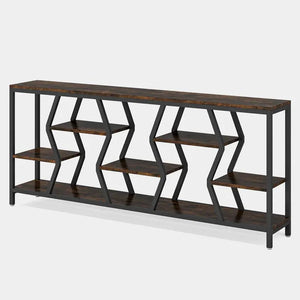 Durable Sofa Console Table with Generous Storage