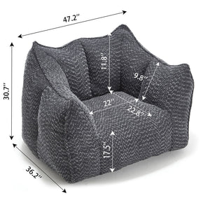 Comfortable Sofa Chairs With Highly Resilient Foam For Living Rooms And Bedrooms