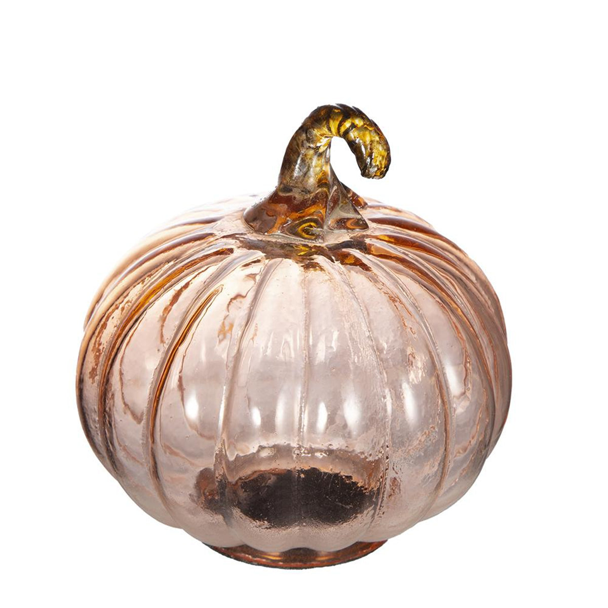 Set of 8 Glass Pumpkins