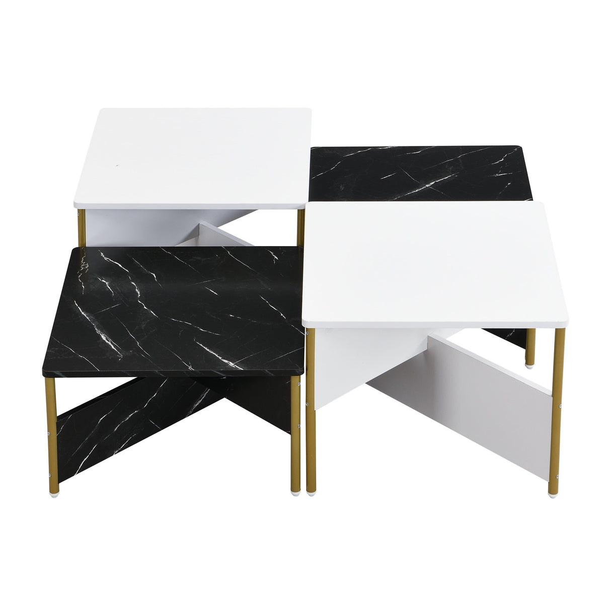 Modern Nesting Coffee Tables Set of 4