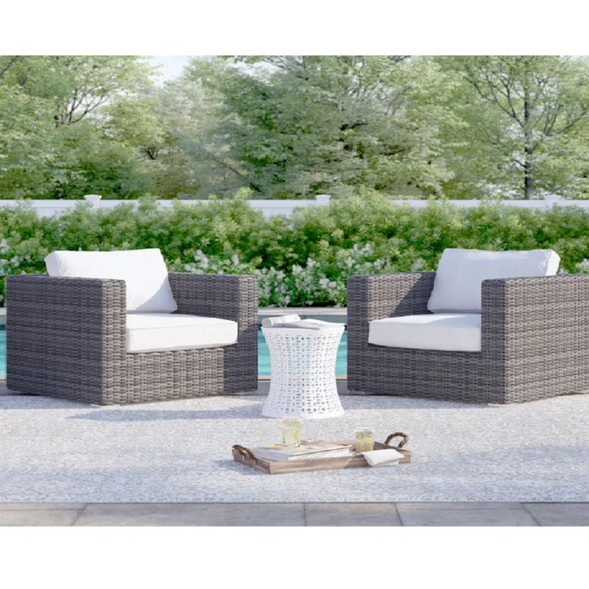Patio Chair With Cushions Stylish Design