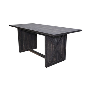 70.87" Farmhouse Large Dining Table for 6-8 People