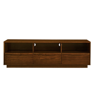 63' Mid-Century Modern TV Stand for TVs up to 75' Walnut