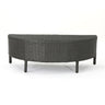 Pt Limon Outdoor Coffee Table Half Round Design