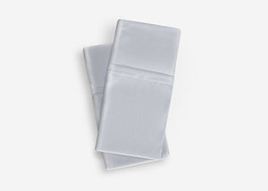 Light Grey Queen Pillowcase Set with Cooling Ver-Tex Fabric - BEDGEAR