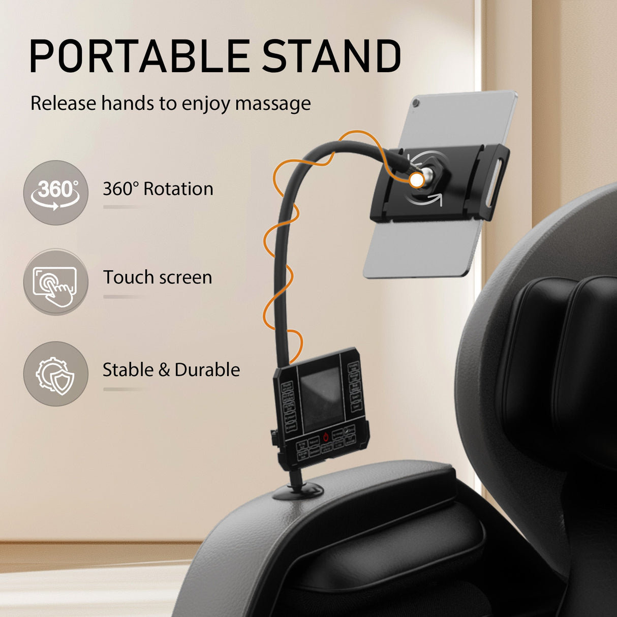 Massage Chair Recliner with Zero Gravity and Full Body Air Pressure