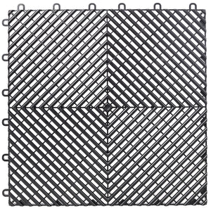25pcs Plastic Garage Floor Mats