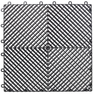 25pcs Plastic Garage Floor Mats