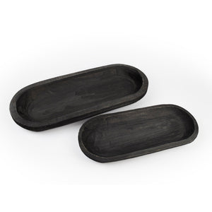 Wooden-Dough-Bowl-Design-Tray-(Set-of-2)-Bowls