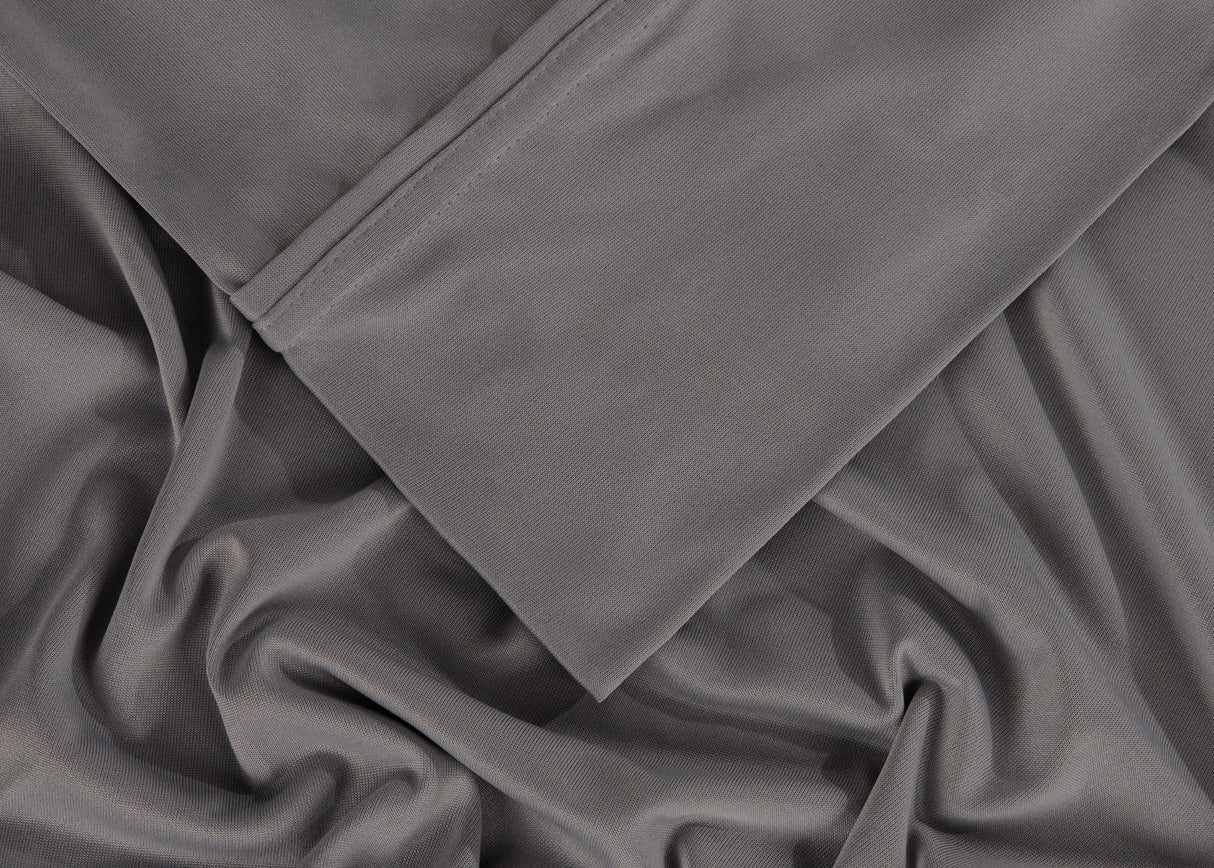 BedGear Dri-Tec Sheet Set, Grey, Split Head Queen